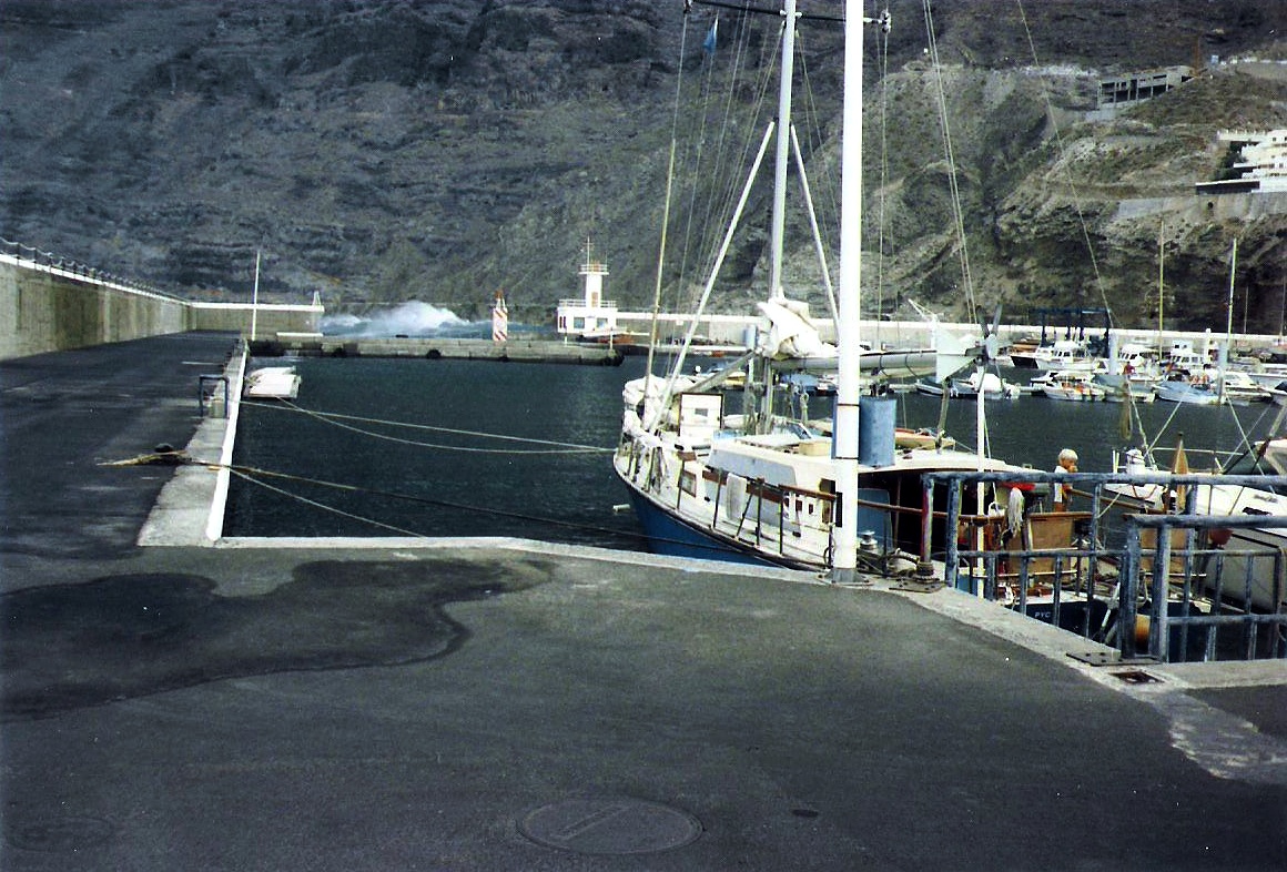 Chricanto in Los Gigantes, Tenerife.